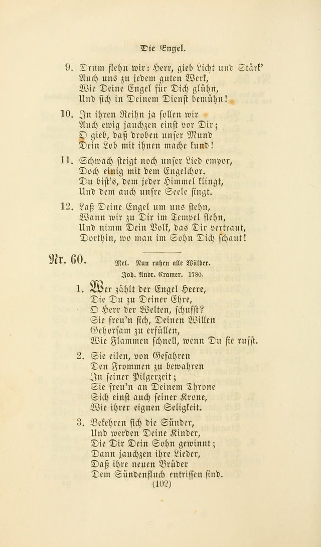 Deutsches Gesang- und Choralbuch: eine Auswahl geistlicher Lieder ... Neue, verbesserte und verhmehrte Aufl. page 99