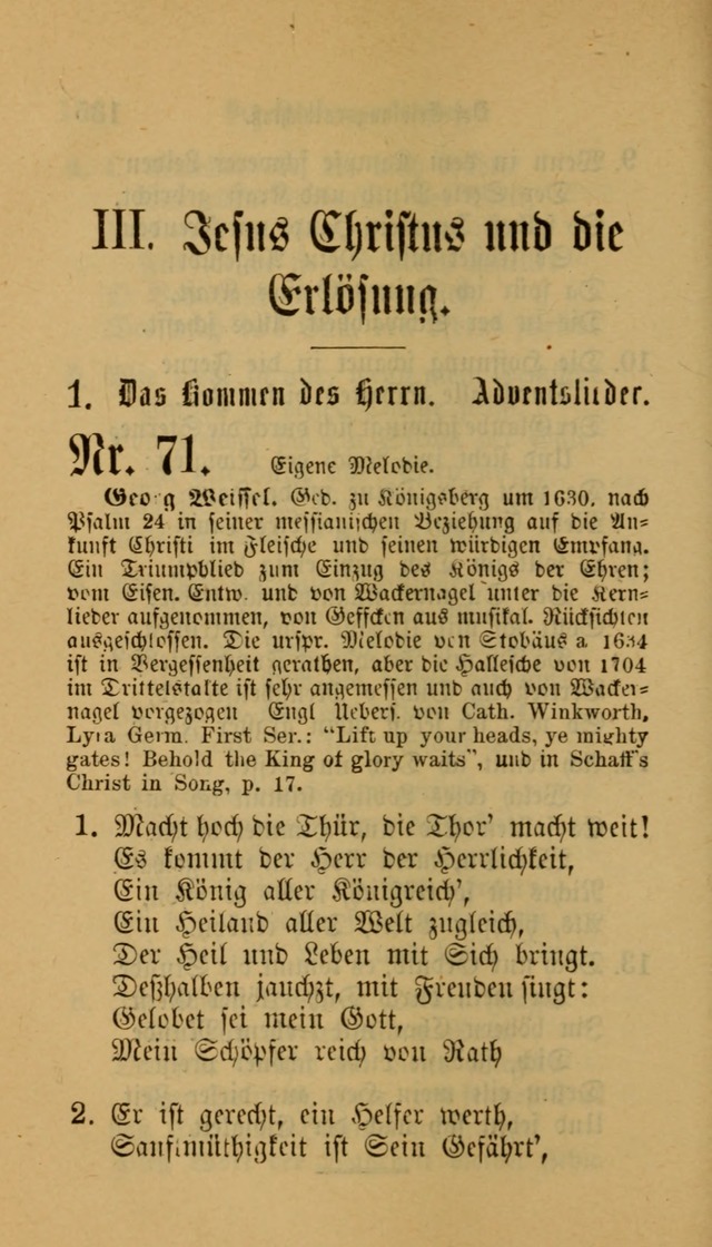 Deutsches Gesangbuch: eine auswahl geistlicher Lieder aus allen Zeiten der Christlichen Kirche für kirchliche und häusliche Gebrauch (Neue, verb. und verm. Aufl) page 136