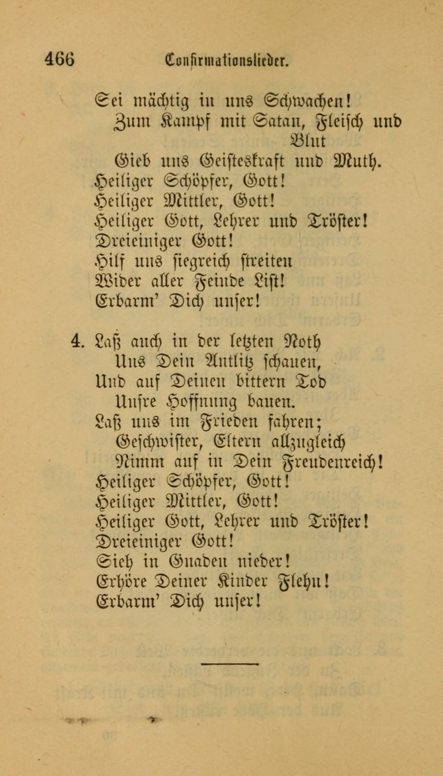 Deutsches Gesangbuch: eine auswahl geistlicher Lieder aus allen Zeiten der Christlichen Kirche für kirchliche und häusliche Gebrauch (Neue, verb. und verm. Aufl) page 468