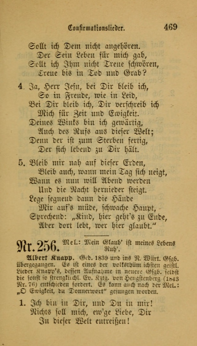 Deutsches Gesangbuch: eine auswahl geistlicher Lieder aus allen Zeiten der Christlichen Kirche für kirchliche und häusliche Gebrauch (Neue, verb. und verm. Aufl) page 471