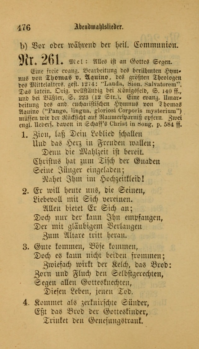 Deutsches Gesangbuch: eine auswahl geistlicher Lieder aus allen Zeiten der Christlichen Kirche für kirchliche und häusliche Gebrauch (Neue, verb. und verm. Aufl) page 478