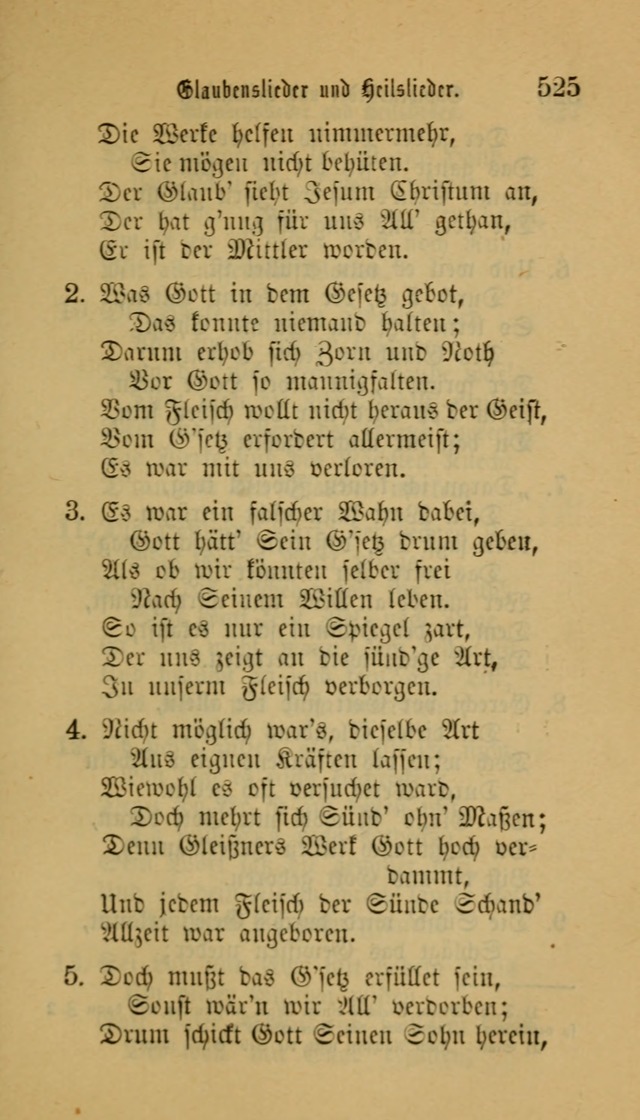 Deutsches Gesangbuch: eine auswahl geistlicher Lieder aus allen Zeiten der Christlichen Kirche für kirchliche und häusliche Gebrauch (Neue, verb. und verm. Aufl) page 527