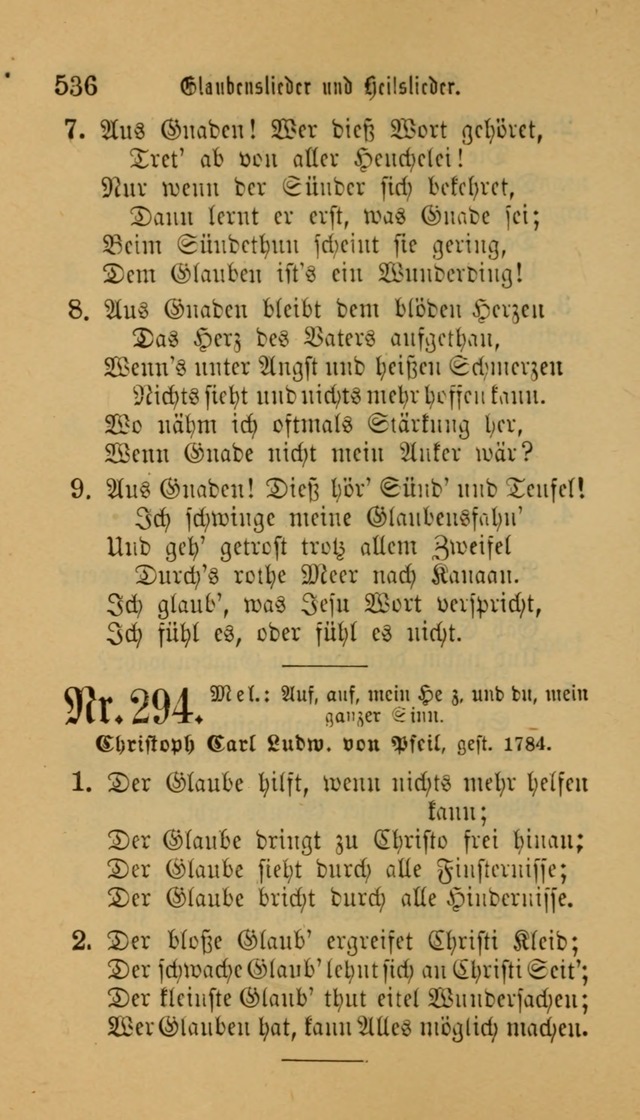 Deutsches Gesangbuch: eine auswahl geistlicher Lieder aus allen Zeiten der Christlichen Kirche für kirchliche und häusliche Gebrauch (Neue, verb. und verm. Aufl) page 538