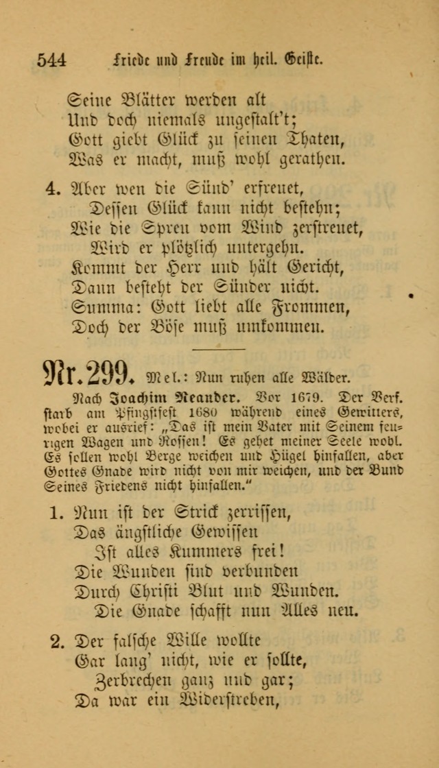 Deutsches Gesangbuch: eine auswahl geistlicher Lieder aus allen Zeiten der Christlichen Kirche für kirchliche und häusliche Gebrauch (Neue, verb. und verm. Aufl) page 546