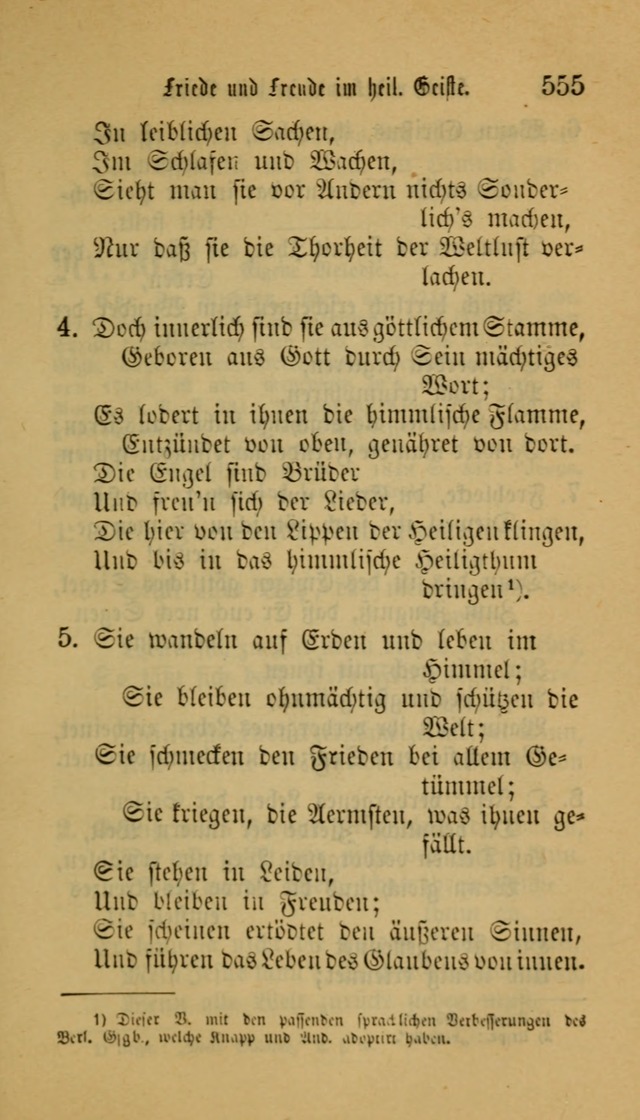 Deutsches Gesangbuch: eine auswahl geistlicher Lieder aus allen Zeiten der Christlichen Kirche für kirchliche und häusliche Gebrauch (Neue, verb. und verm. Aufl) page 557