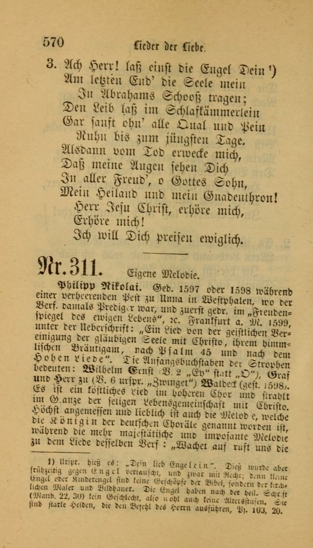 Deutsches Gesangbuch: eine auswahl geistlicher Lieder aus allen Zeiten der Christlichen Kirche für kirchliche und häusliche Gebrauch (Neue, verb. und verm. Aufl) page 572