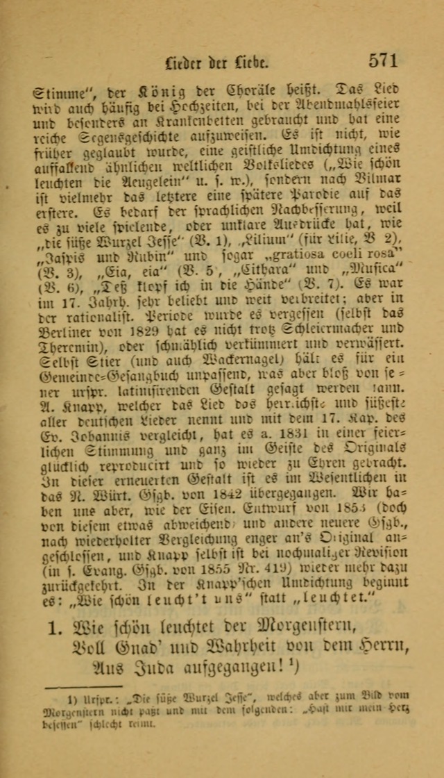 Deutsches Gesangbuch: eine auswahl geistlicher Lieder aus allen Zeiten der Christlichen Kirche für kirchliche und häusliche Gebrauch (Neue, verb. und verm. Aufl) page 573