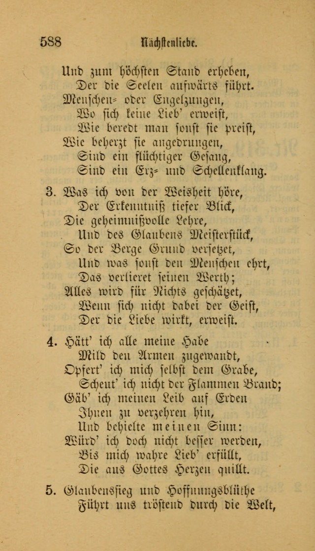 Deutsches Gesangbuch: eine auswahl geistlicher Lieder aus allen Zeiten der Christlichen Kirche für kirchliche und häusliche Gebrauch (Neue, verb. und verm. Aufl) page 590