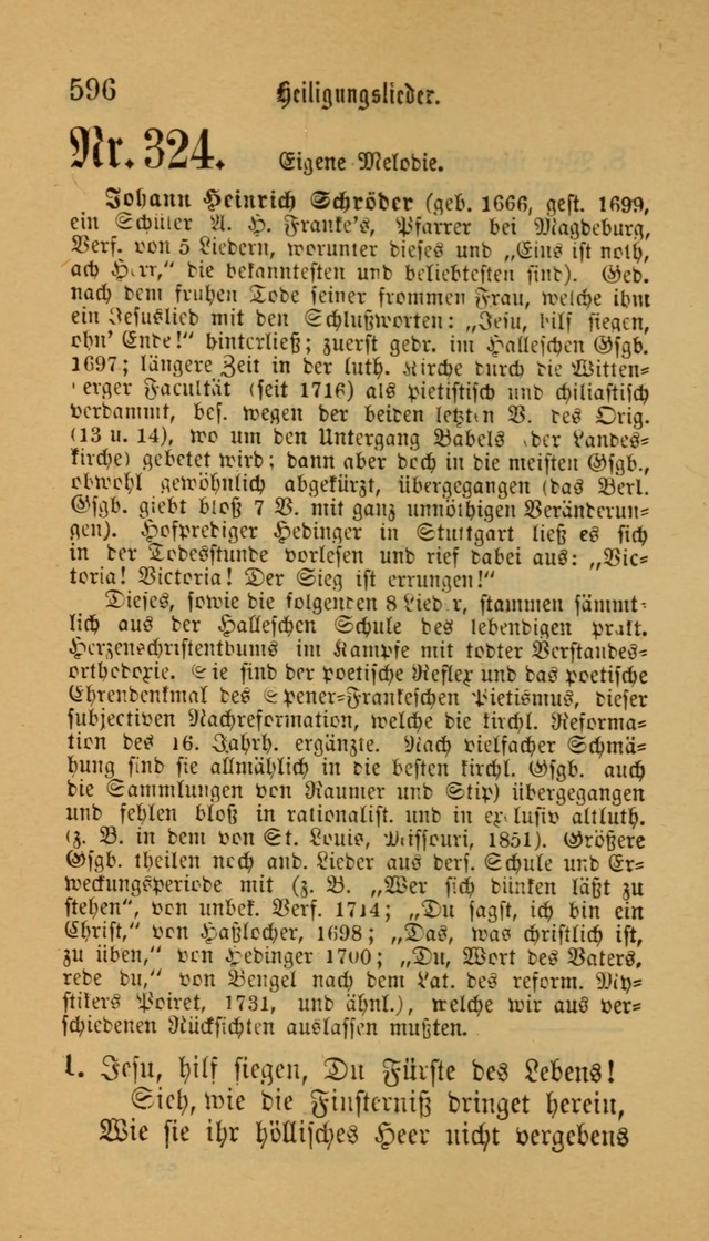 Deutsches Gesangbuch: eine auswahl geistlicher Lieder aus allen Zeiten der Christlichen Kirche für kirchliche und häusliche Gebrauch (Neue, verb. und verm. Aufl) page 598