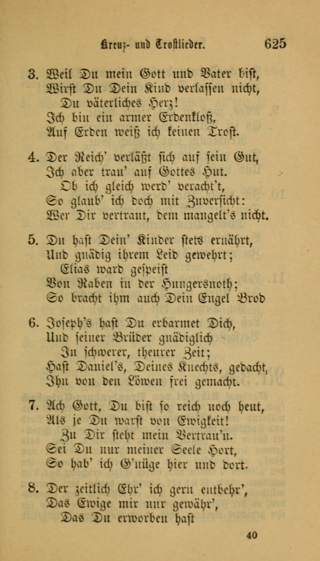 Deutsches Gesangbuch: eine auswahl geistlicher Lieder aus allen Zeiten der Christlichen Kirche für kirchliche und häusliche Gebrauch (Neue, verb. und verm. Aufl) page 627