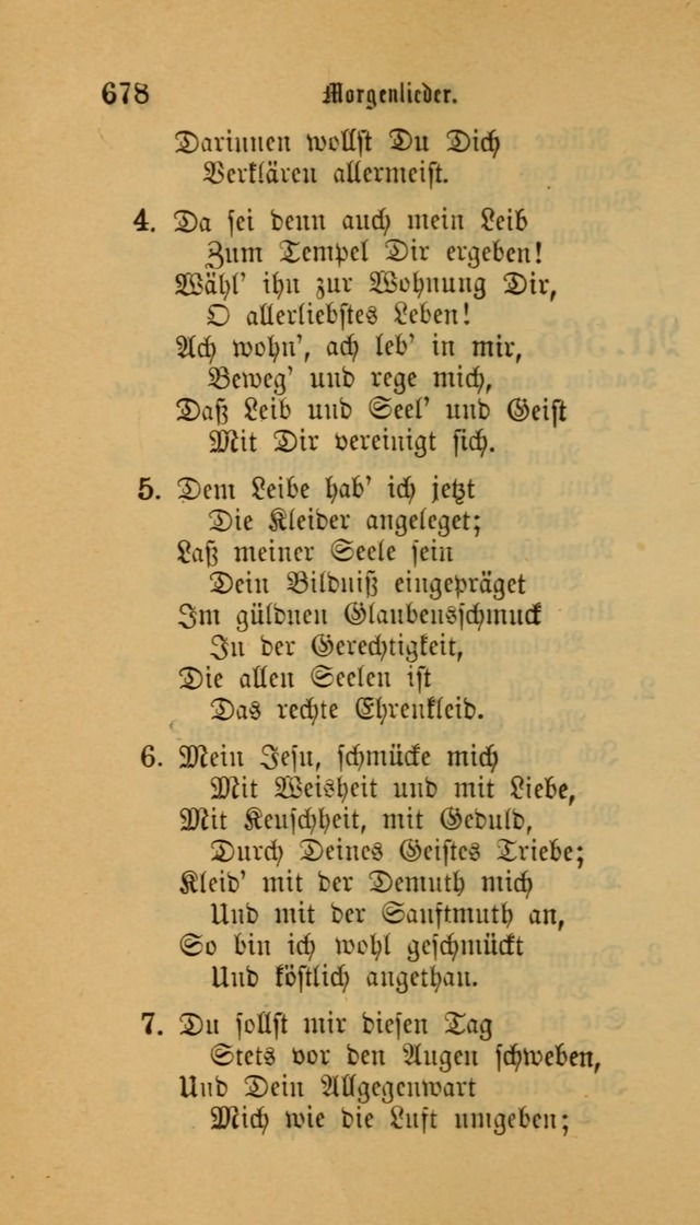 Deutsches Gesangbuch: eine auswahl geistlicher Lieder aus allen Zeiten der Christlichen Kirche für kirchliche und häusliche Gebrauch (Neue, verb. und verm. Aufl) page 680