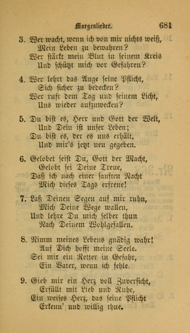 Deutsches Gesangbuch: eine auswahl geistlicher Lieder aus allen Zeiten der Christlichen Kirche für kirchliche und häusliche Gebrauch (Neue, verb. und verm. Aufl) page 683