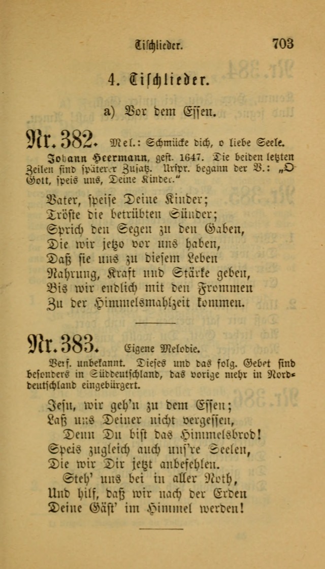 Deutsches Gesangbuch: eine auswahl geistlicher Lieder aus allen Zeiten der Christlichen Kirche für kirchliche und häusliche Gebrauch (Neue, verb. und verm. Aufl) page 705