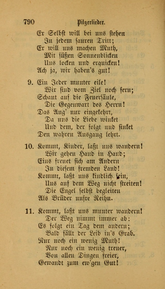 Deutsches Gesangbuch: eine auswahl geistlicher Lieder aus allen Zeiten der Christlichen Kirche für kirchliche und häusliche Gebrauch (Neue, verb. und verm. Aufl) page 792