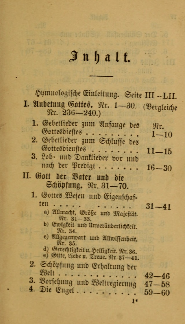 Deutsches Gesangbuch: eine auswahl geistlicher Lieder aus allen Zeiten der Christlichen Kirche für kirchliche und häusliche Gebrauch (Neue, verb. und verm. Aufl) page ix