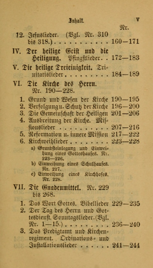 Deutsches Gesangbuch: eine auswahl geistlicher Lieder aus allen Zeiten der Christlichen Kirche für kirchliche und häusliche Gebrauch (Neue, verb. und verm. Aufl) page xi