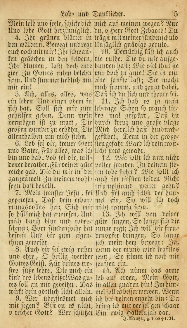 Deutsches Gesangbuch für die Evangelisch-Luterische Kirche in den Vereinigten Staaten: herausgegeben mit kirchlicher Genehmigung  page 5