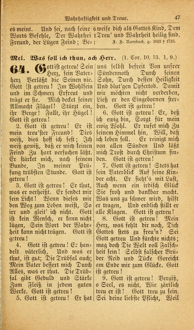 Deutsches Gesangbuch: für den Evangelisch-Lutherische Kirche in den Vereinigten Staaten herausgegen mit kirchlicher Genehmigung  page 101