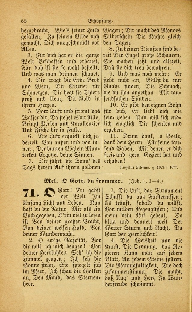 Deutsches Gesangbuch: für den Evangelisch-Lutherische Kirche in den Vereinigten Staaten herausgegen mit kirchlicher Genehmigung  page 106