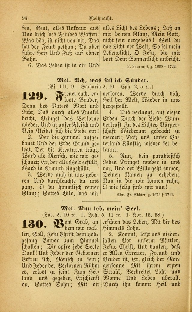 Deutsches Gesangbuch: für den Evangelisch-Lutherische Kirche in den Vereinigten Staaten herausgegen mit kirchlicher Genehmigung  page 150