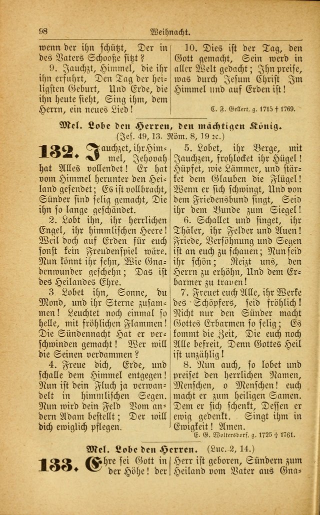 Deutsches Gesangbuch: für den Evangelisch-Lutherische Kirche in den Vereinigten Staaten herausgegen mit kirchlicher Genehmigung  page 152