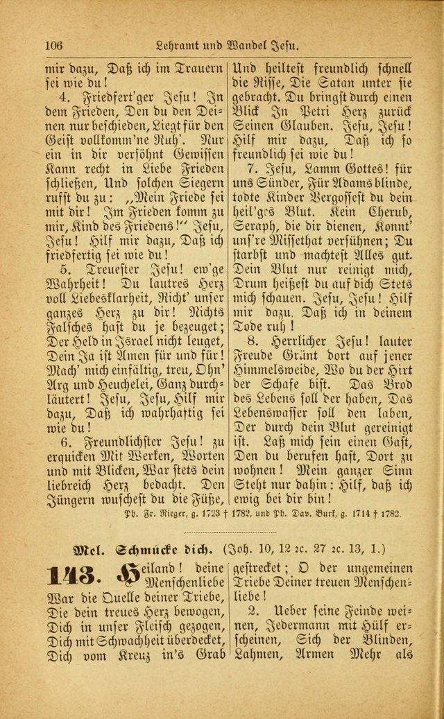 Deutsches Gesangbuch: für den Evangelisch-Lutherische Kirche in den Vereinigten Staaten herausgegen mit kirchlicher Genehmigung  page 160