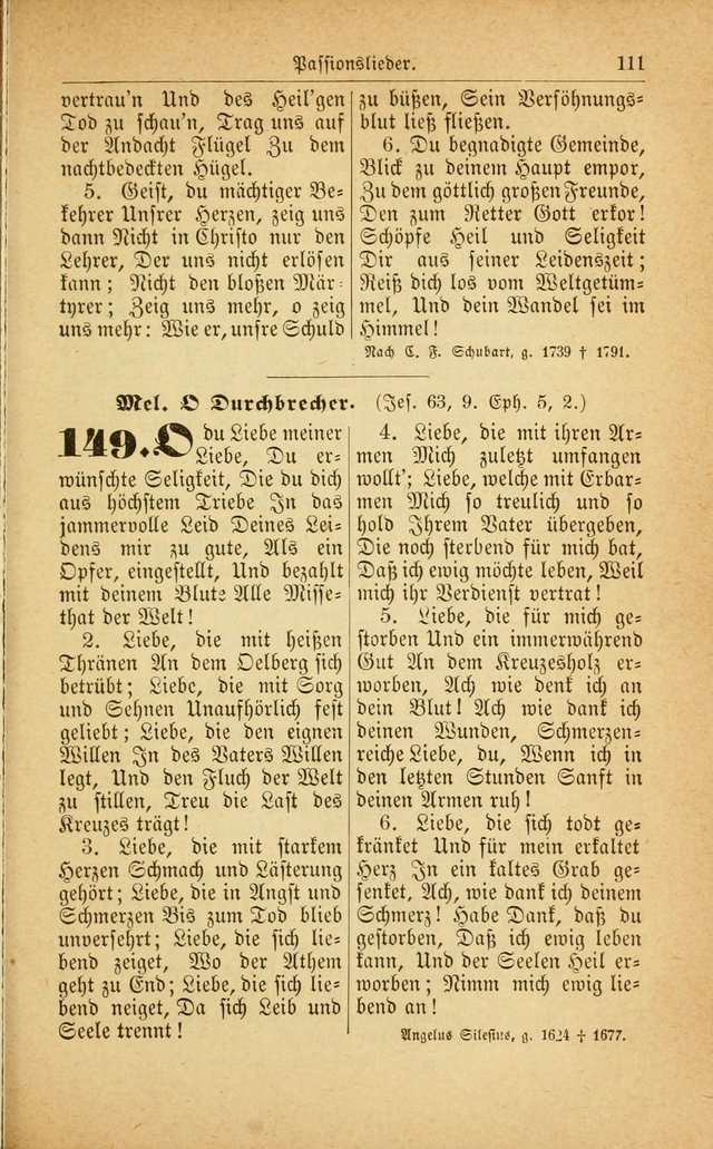 Deutsches Gesangbuch: für den Evangelisch-Lutherische Kirche in den Vereinigten Staaten herausgegen mit kirchlicher Genehmigung  page 165