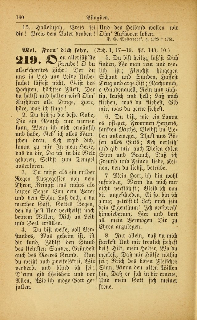 Deutsches Gesangbuch: für den Evangelisch-Lutherische Kirche in den Vereinigten Staaten herausgegen mit kirchlicher Genehmigung  page 214