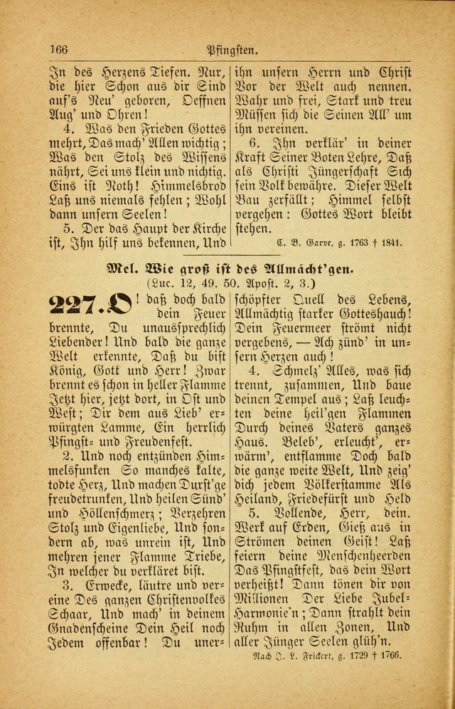 Deutsches Gesangbuch: für den Evangelisch-Lutherische Kirche in den Vereinigten Staaten herausgegen mit kirchlicher Genehmigung  page 220