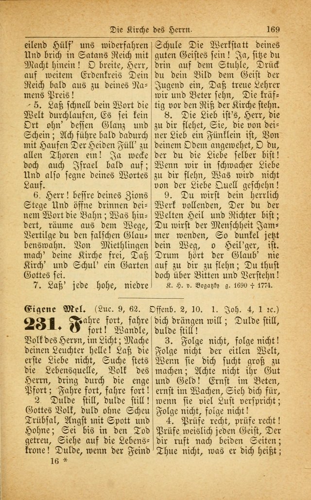 Deutsches Gesangbuch: für den Evangelisch-Lutherische Kirche in den Vereinigten Staaten herausgegen mit kirchlicher Genehmigung  page 223