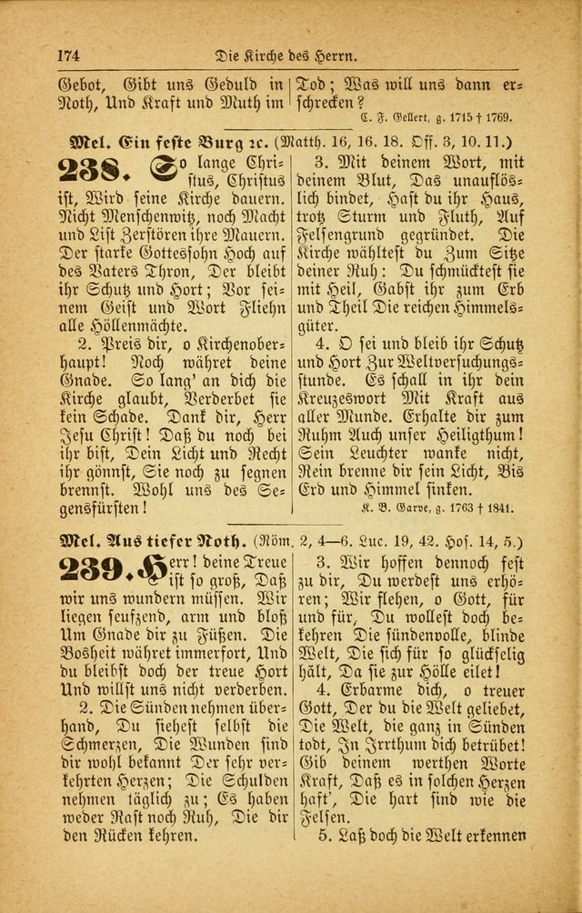 Deutsches Gesangbuch: für den Evangelisch-Lutherische Kirche in den Vereinigten Staaten herausgegen mit kirchlicher Genehmigung  page 228