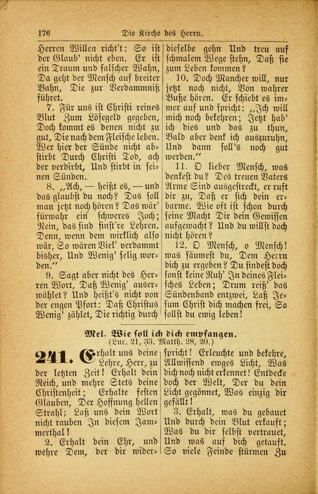 Deutsches Gesangbuch: für den Evangelisch-Lutherische Kirche in den Vereinigten Staaten herausgegen mit kirchlicher Genehmigung  page 230