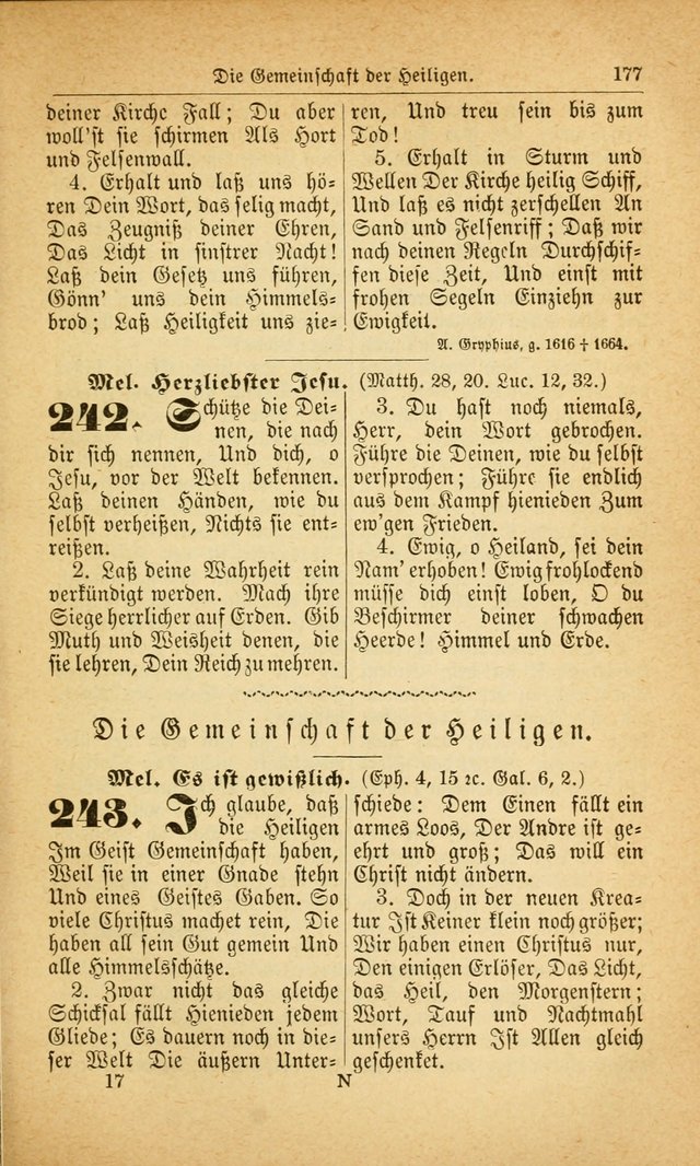 Deutsches Gesangbuch: für den Evangelisch-Lutherische Kirche in den Vereinigten Staaten herausgegen mit kirchlicher Genehmigung  page 231