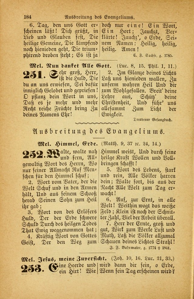 Deutsches Gesangbuch: für den Evangelisch-Lutherische Kirche in den Vereinigten Staaten herausgegen mit kirchlicher Genehmigung  page 238