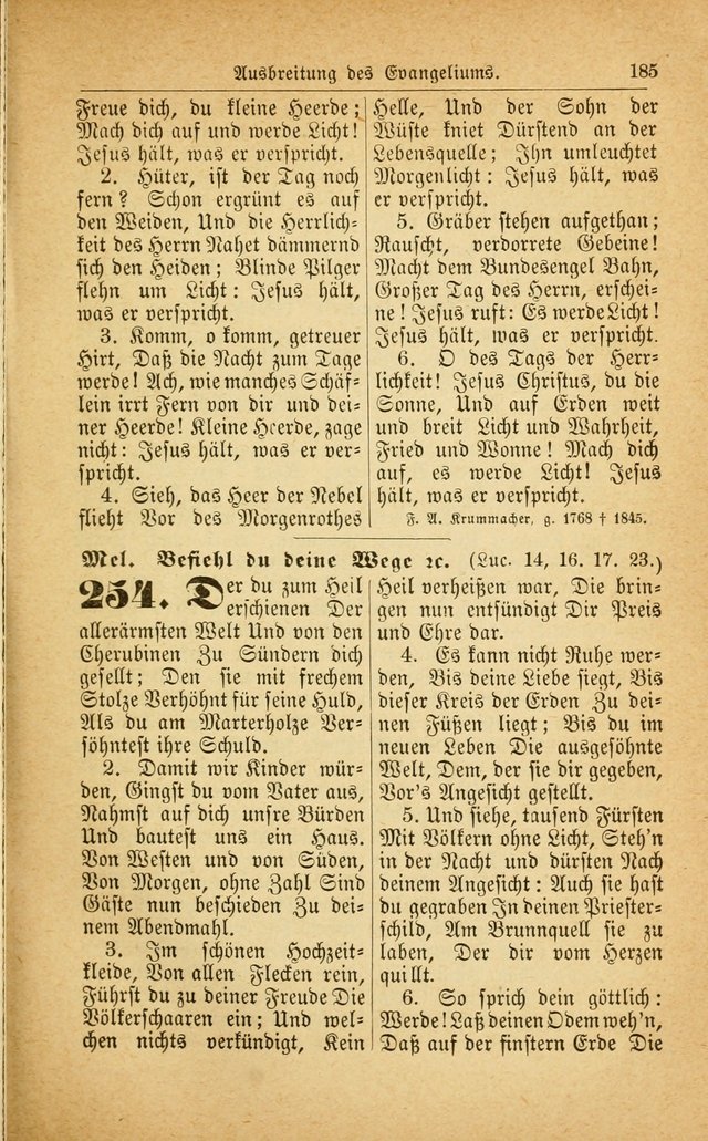 Deutsches Gesangbuch: für den Evangelisch-Lutherische Kirche in den Vereinigten Staaten herausgegen mit kirchlicher Genehmigung  page 239