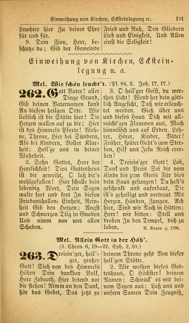 Deutsches Gesangbuch: für den Evangelisch-Lutherische Kirche in den Vereinigten Staaten herausgegen mit kirchlicher Genehmigung  page 245