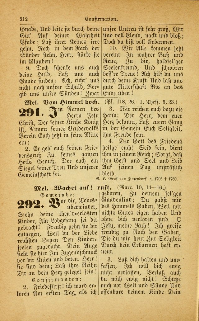 Deutsches Gesangbuch: für den Evangelisch-Lutherische Kirche in den Vereinigten Staaten herausgegen mit kirchlicher Genehmigung  page 266