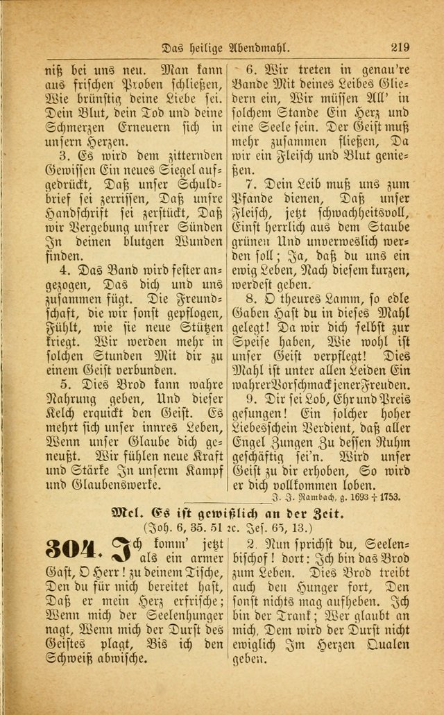 Deutsches Gesangbuch: für den Evangelisch-Lutherische Kirche in den Vereinigten Staaten herausgegen mit kirchlicher Genehmigung  page 273