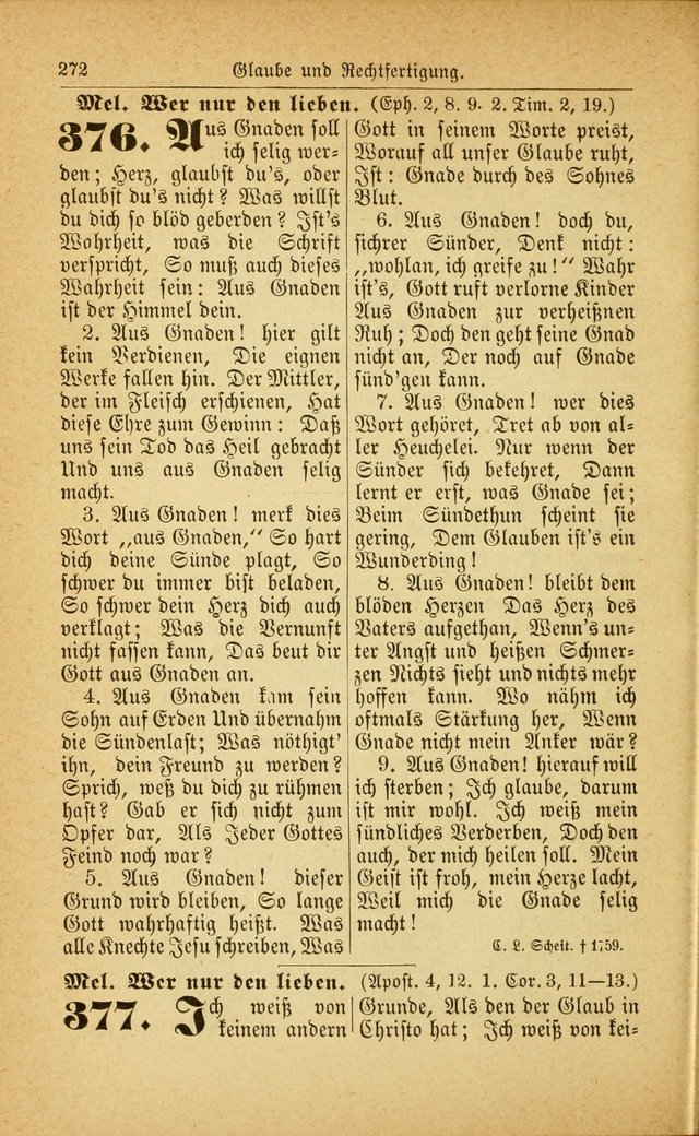 Deutsches Gesangbuch: für den Evangelisch-Lutherische Kirche in den Vereinigten Staaten herausgegen mit kirchlicher Genehmigung  page 326