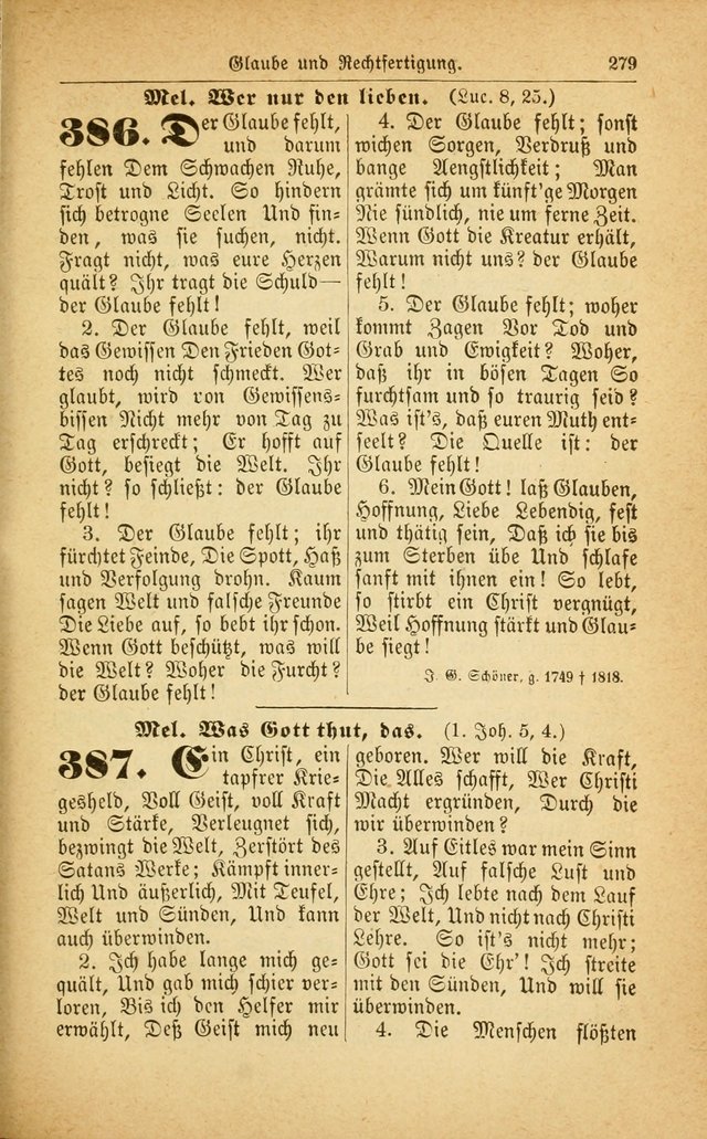 Deutsches Gesangbuch: für den Evangelisch-Lutherische Kirche in den Vereinigten Staaten herausgegen mit kirchlicher Genehmigung  page 333