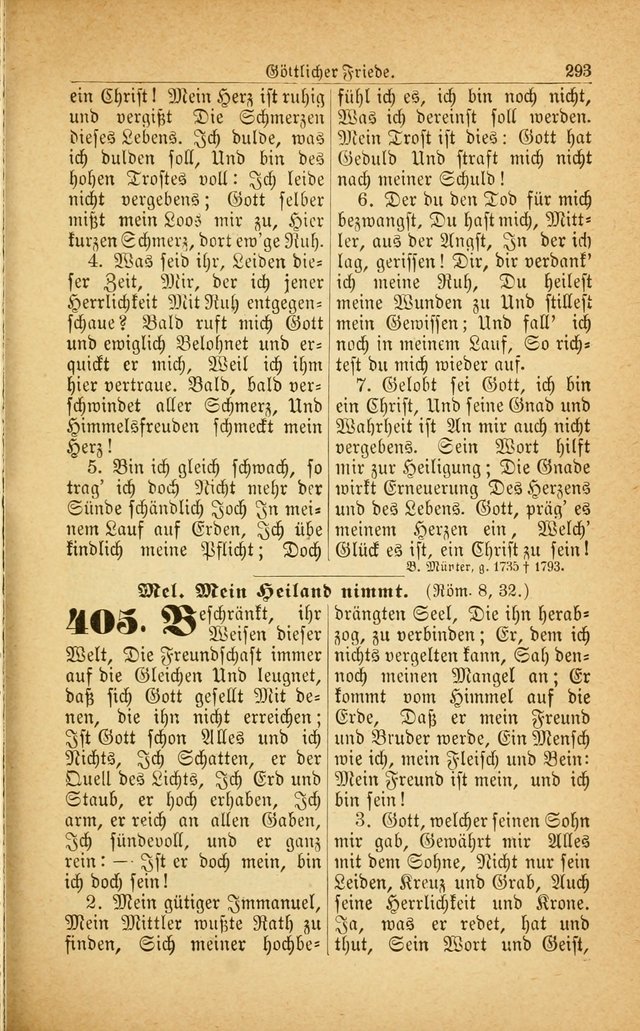 Deutsches Gesangbuch: für den Evangelisch-Lutherische Kirche in den Vereinigten Staaten herausgegen mit kirchlicher Genehmigung  page 347