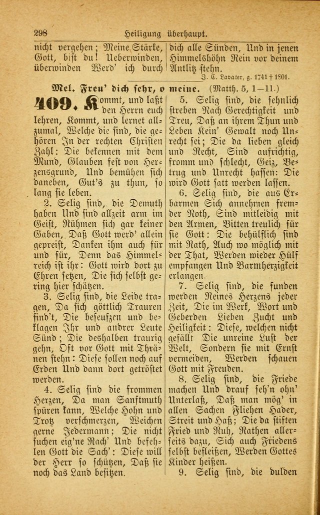 Deutsches Gesangbuch: für den Evangelisch-Lutherische Kirche in den Vereinigten Staaten herausgegen mit kirchlicher Genehmigung  page 352