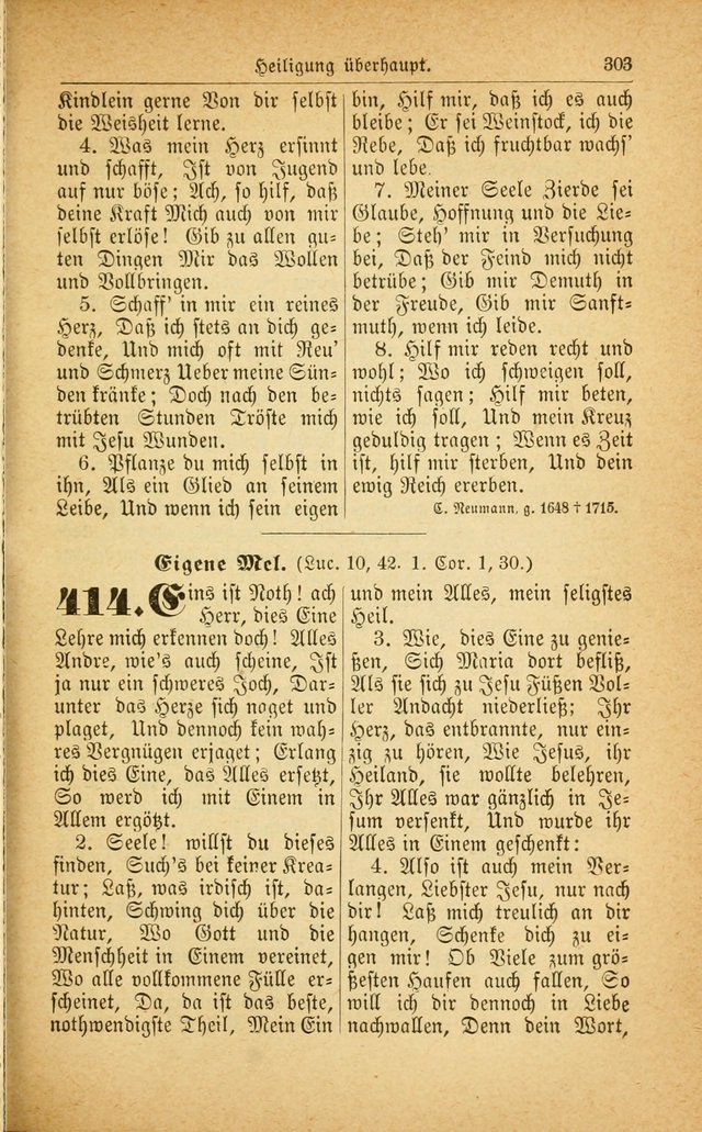 Deutsches Gesangbuch: für den Evangelisch-Lutherische Kirche in den Vereinigten Staaten herausgegen mit kirchlicher Genehmigung  page 357