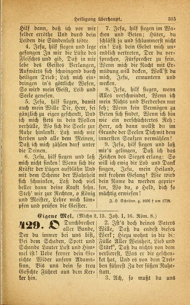 Deutsches Gesangbuch: für den Evangelisch-Lutherische Kirche in den Vereinigten Staaten herausgegen mit kirchlicher Genehmigung  page 369