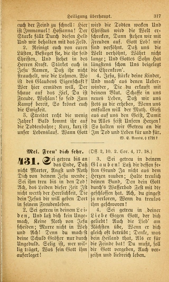 Deutsches Gesangbuch: für den Evangelisch-Lutherische Kirche in den Vereinigten Staaten herausgegen mit kirchlicher Genehmigung  page 371