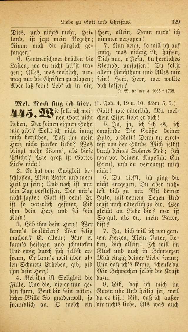 Deutsches Gesangbuch: für den Evangelisch-Lutherische Kirche in den Vereinigten Staaten herausgegen mit kirchlicher Genehmigung  page 383