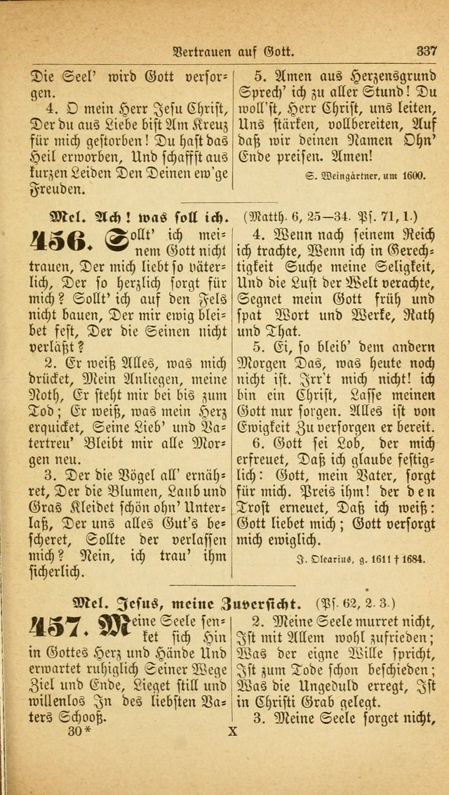 Deutsches Gesangbuch: für den Evangelisch-Lutherische Kirche in den Vereinigten Staaten herausgegen mit kirchlicher Genehmigung  page 391