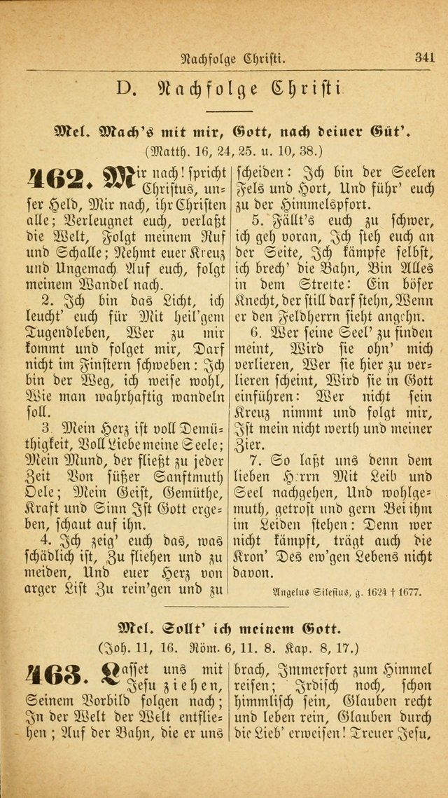 Deutsches Gesangbuch: für den Evangelisch-Lutherische Kirche in den Vereinigten Staaten herausgegen mit kirchlicher Genehmigung  page 395