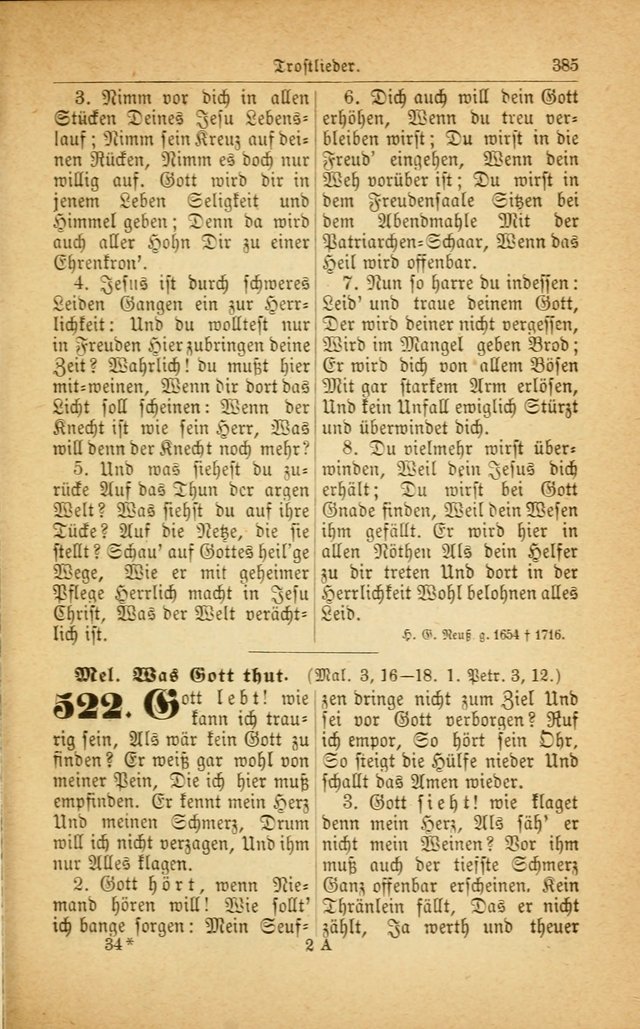 Deutsches Gesangbuch: für den Evangelisch-Lutherische Kirche in den Vereinigten Staaten herausgegen mit kirchlicher Genehmigung  page 439