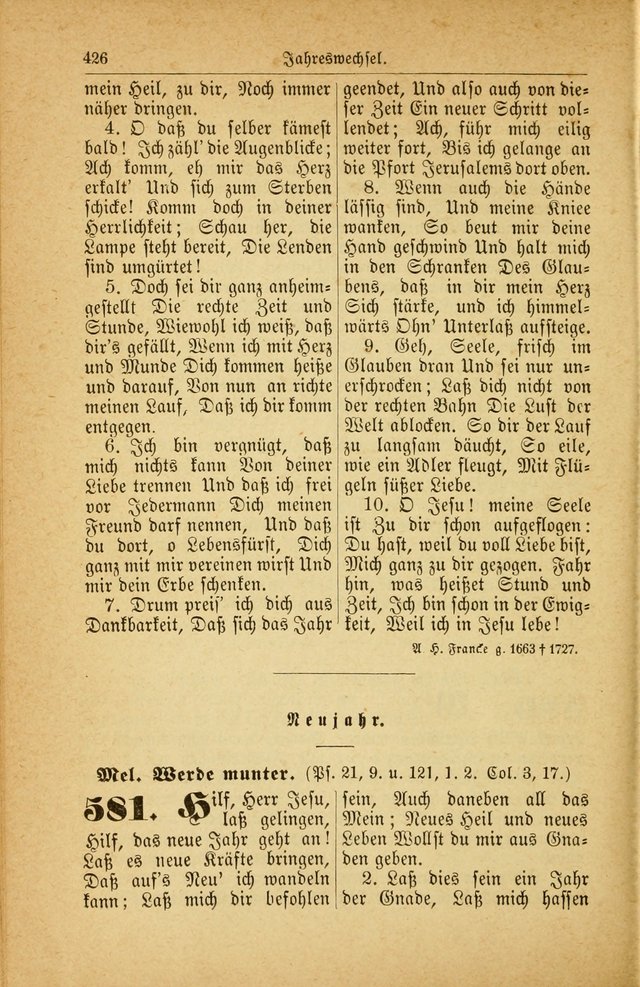 Deutsches Gesangbuch: für den Evangelisch-Lutherische Kirche in den Vereinigten Staaten herausgegen mit kirchlicher Genehmigung  page 480